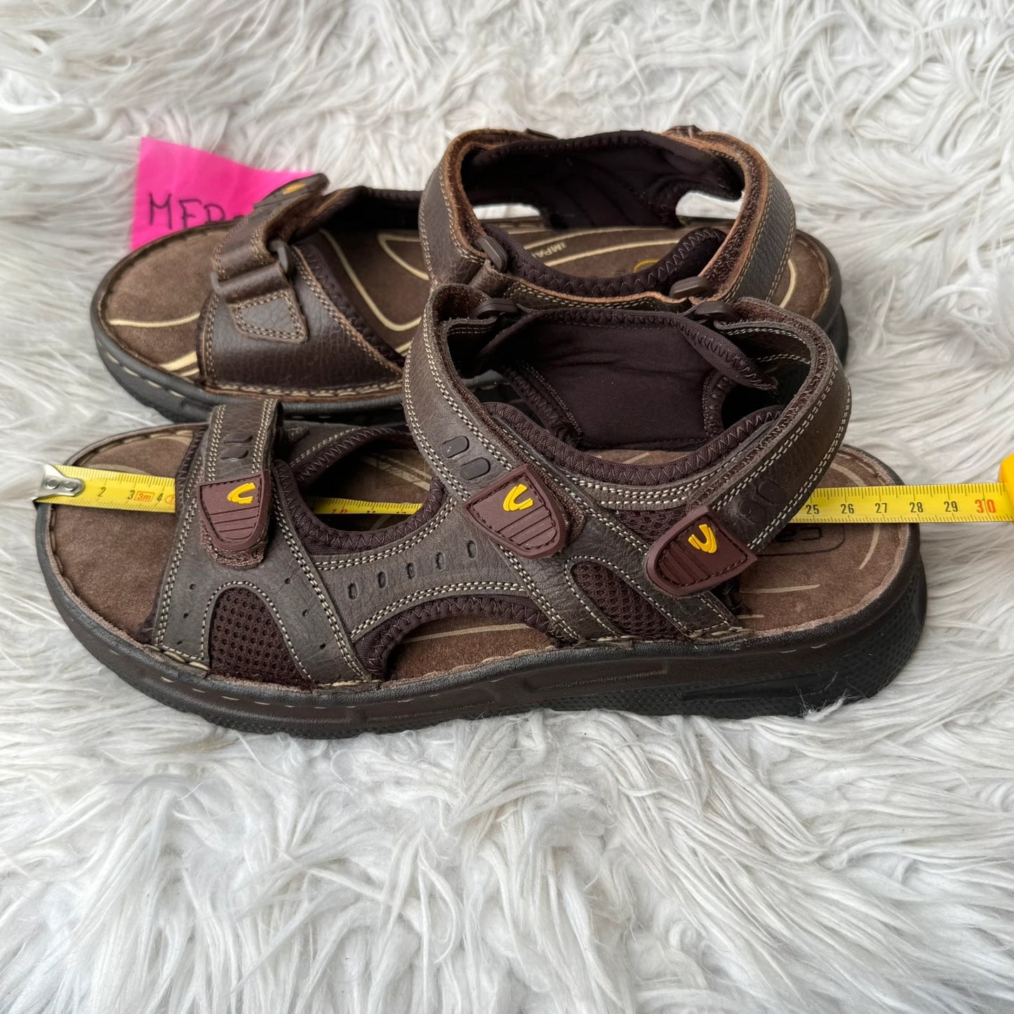 Camel Active Herren Leder Wandersandalen