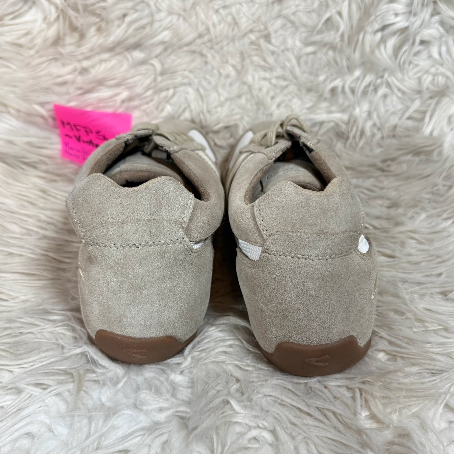 Camel Active Herren Freizeitschuhe aus beigem Leder