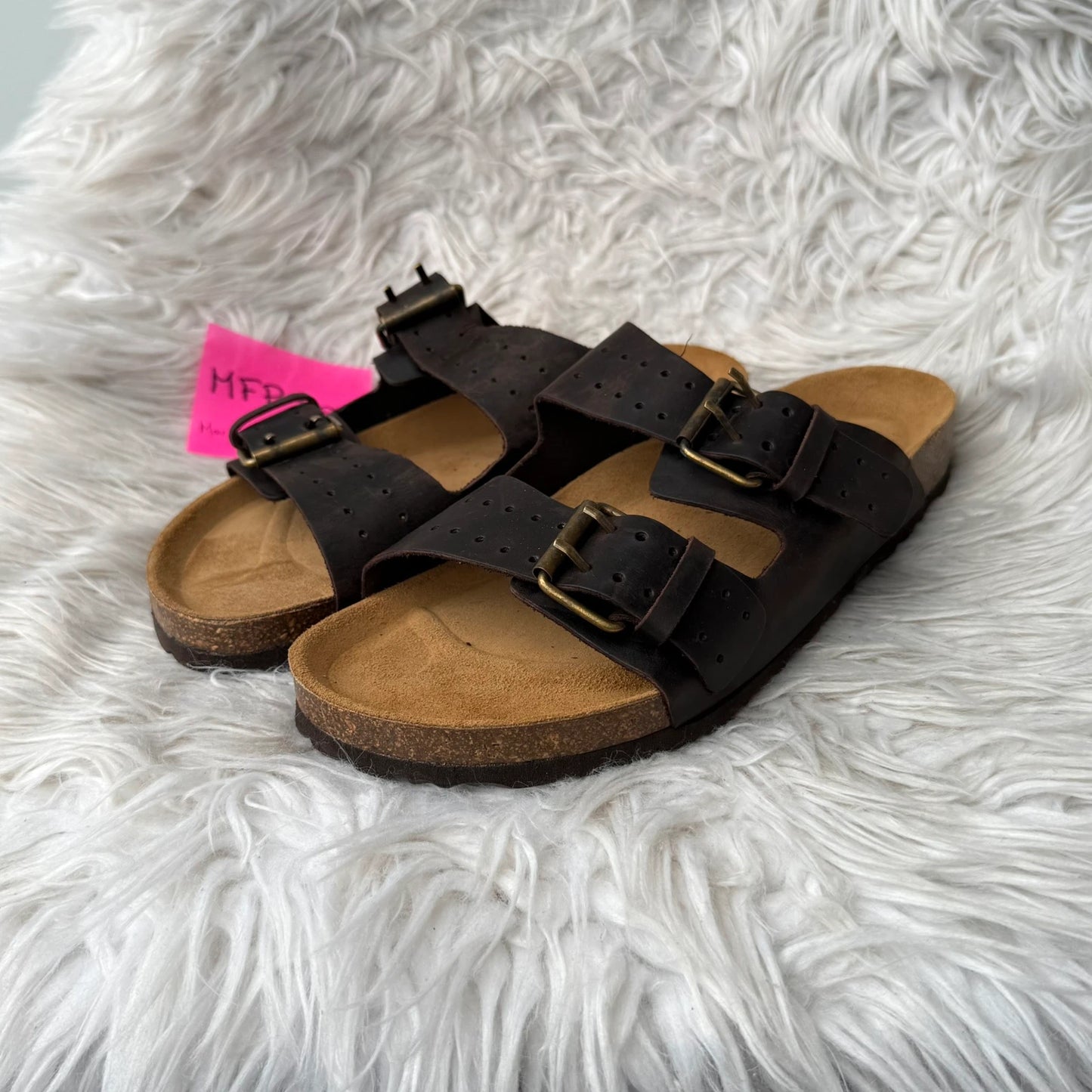 Sandalias senderismo de Piel Camel Active Hombre Marrón