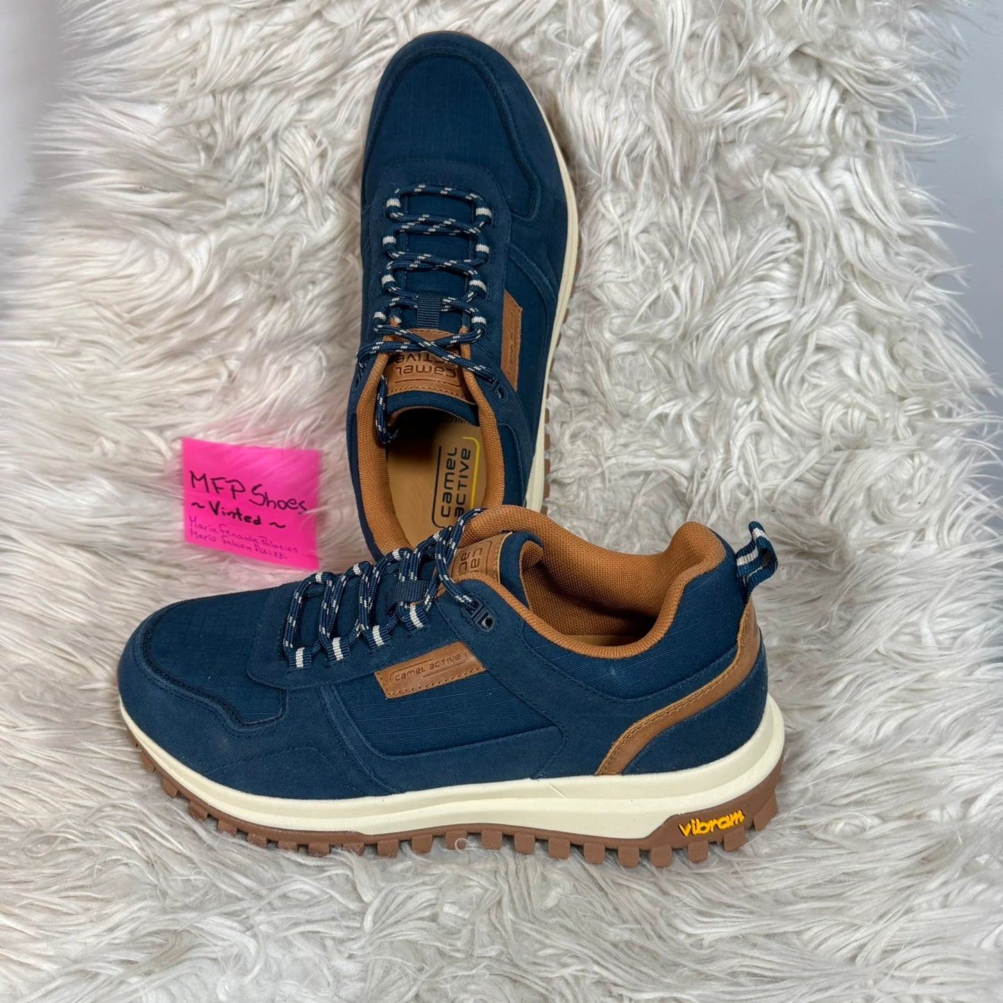 Zapatos casual de hombre Camel Active de Piel Azul