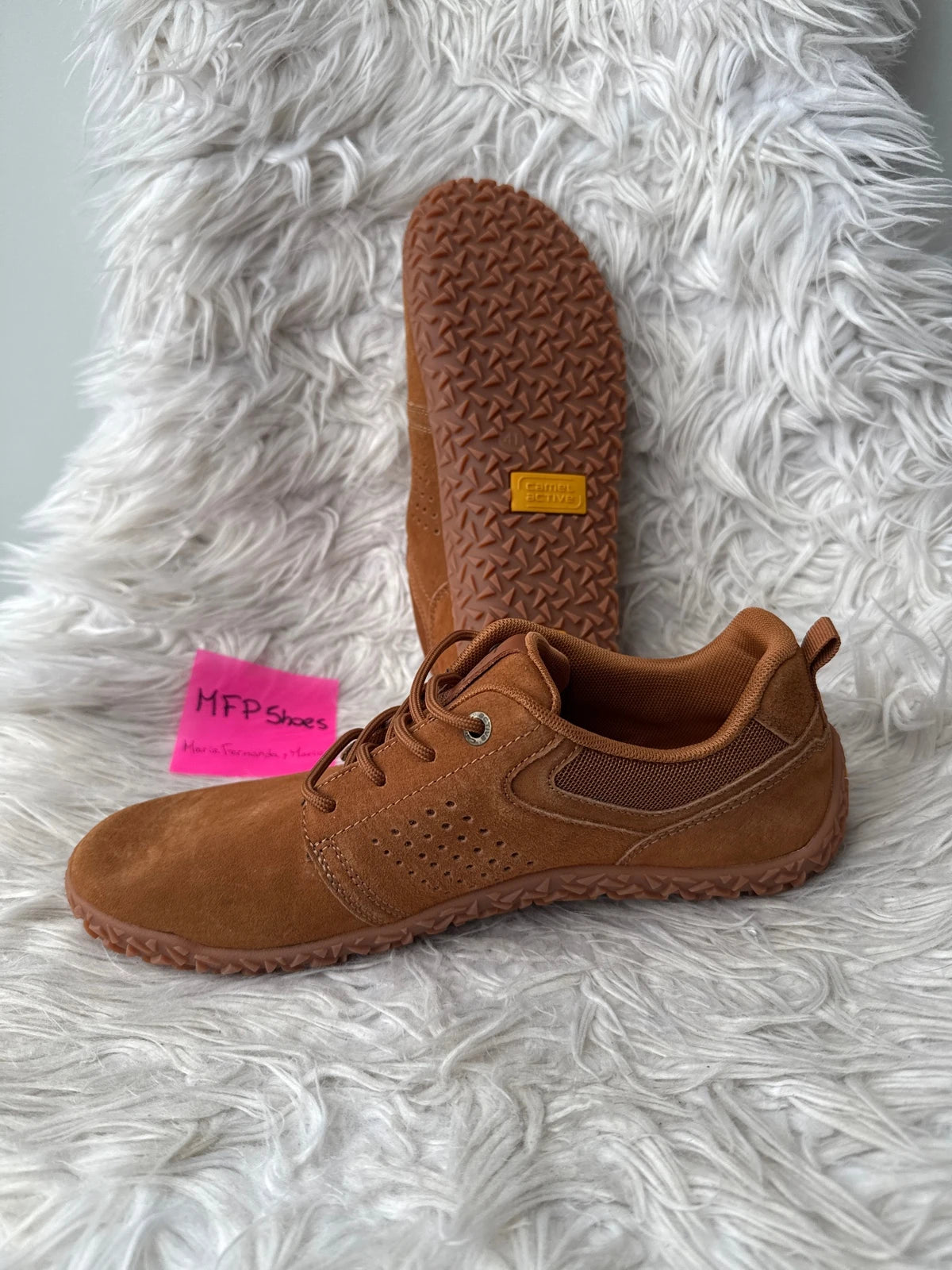 Zapatos casual barefoot Camel Active de Piel